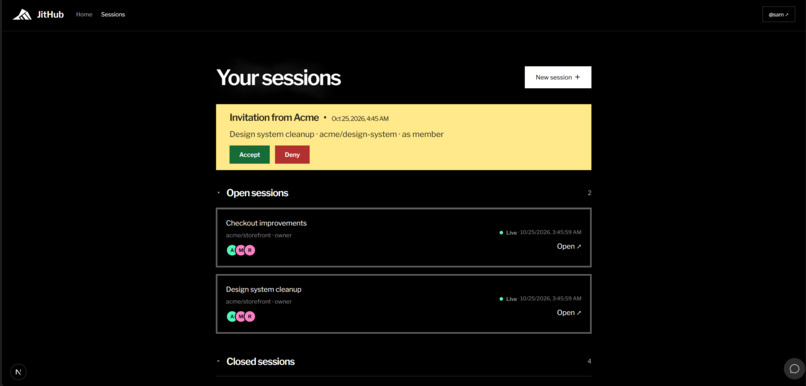 Jit VCS – screenshot 3