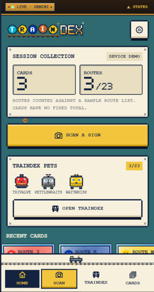 TrainDex – screenshot 1