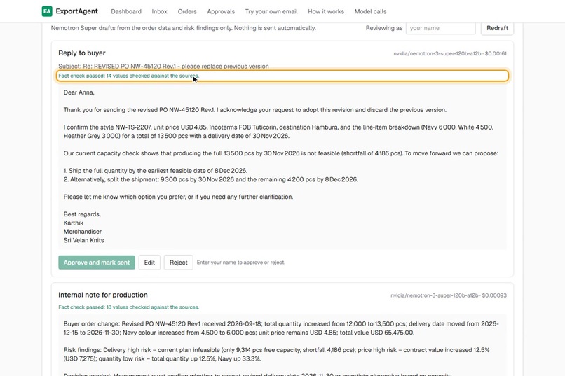 ExportAgent – screenshot 2