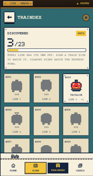 TrainDex – screenshot 2