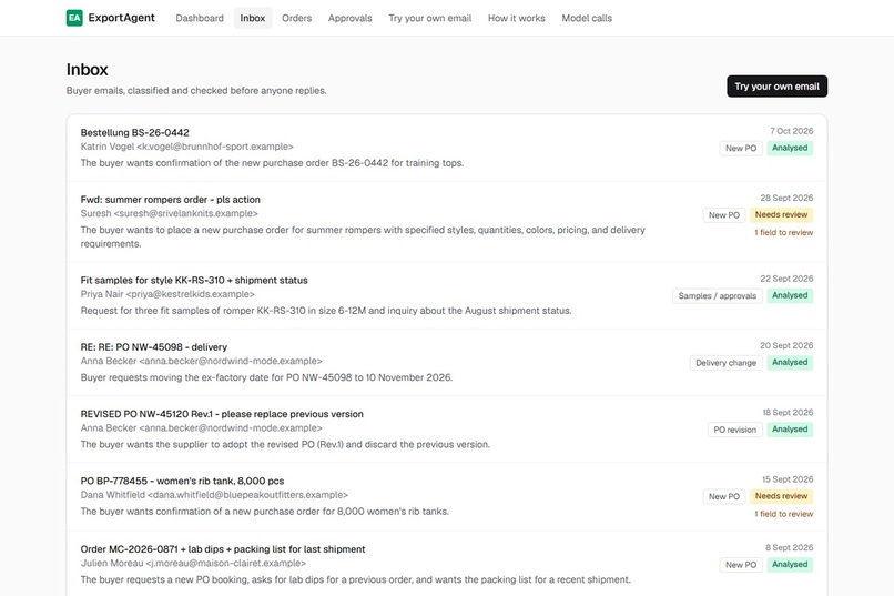 ExportAgent – screenshot 7