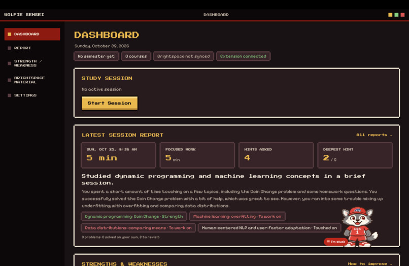 Wolfie Sensei – screenshot 2