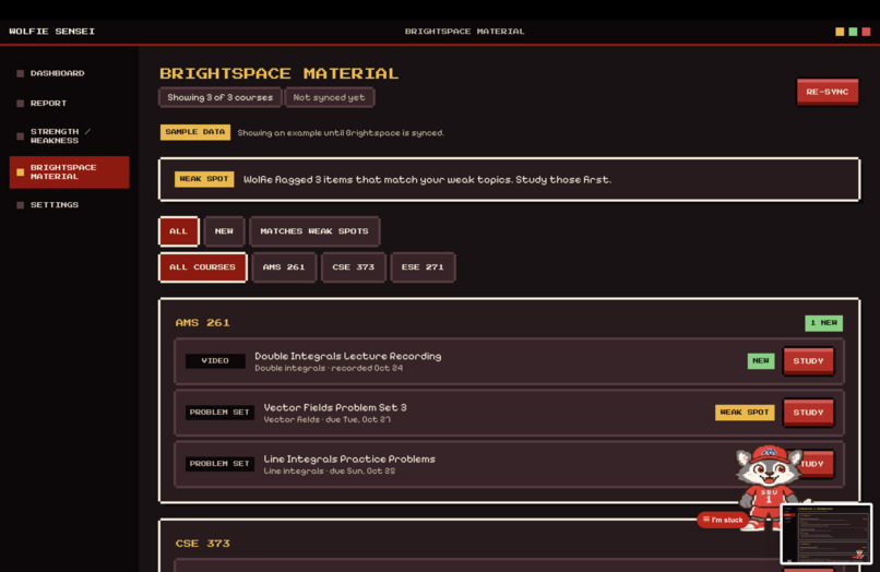 Wolfie Sensei – screenshot 3