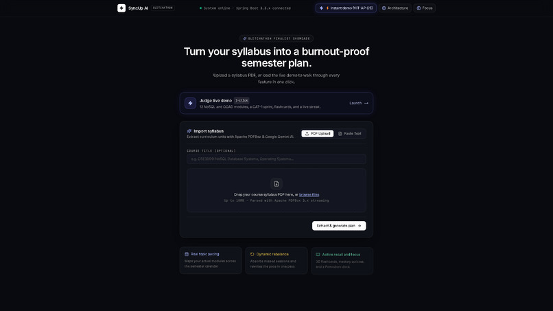 SyncUp AI – screenshot 1