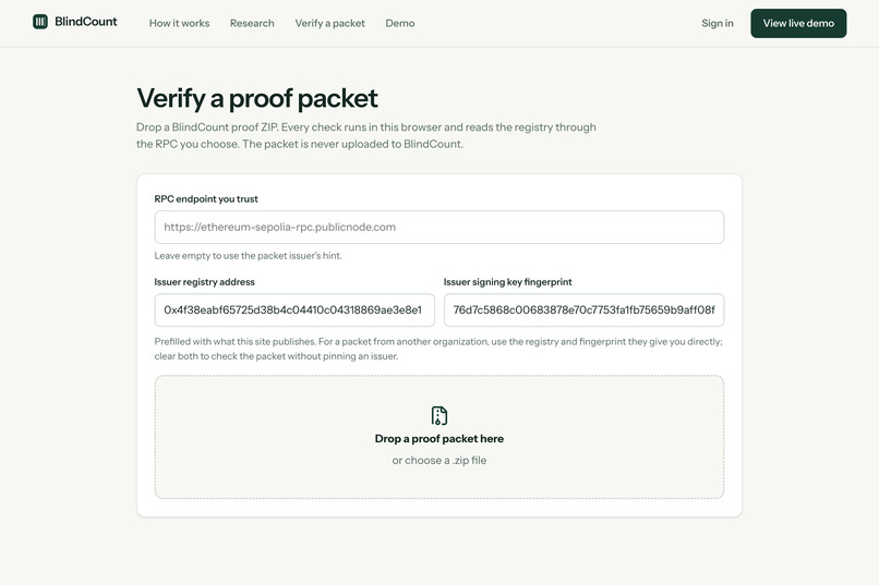 BlindCount – screenshot 3