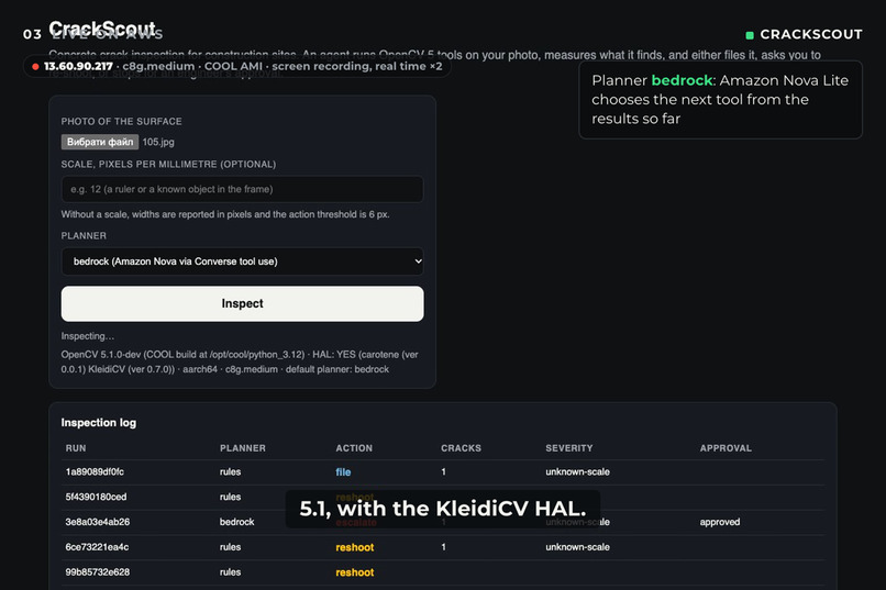 CrackScout – screenshot 2