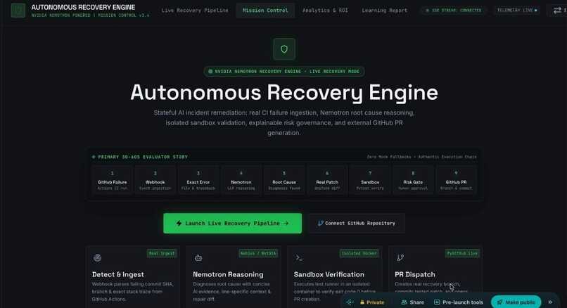 ARE - (Autonomous recovery engine) – screenshot 1