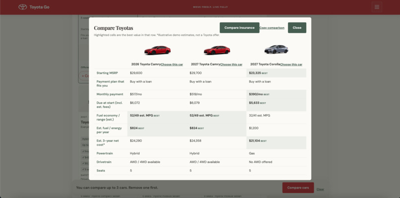 Toyota Go – screenshot 3