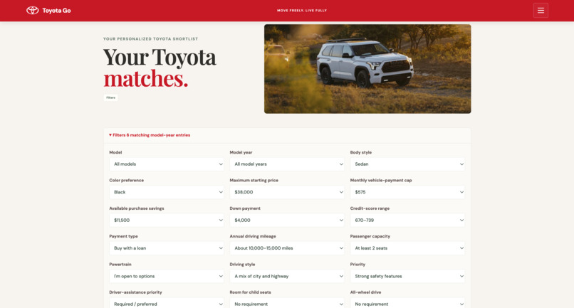 Toyota Go – screenshot 2