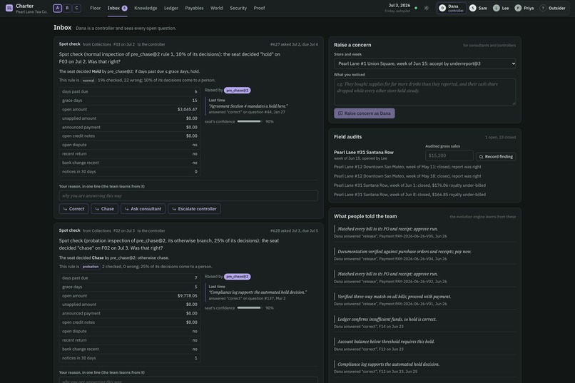 Charter  – screenshot 3