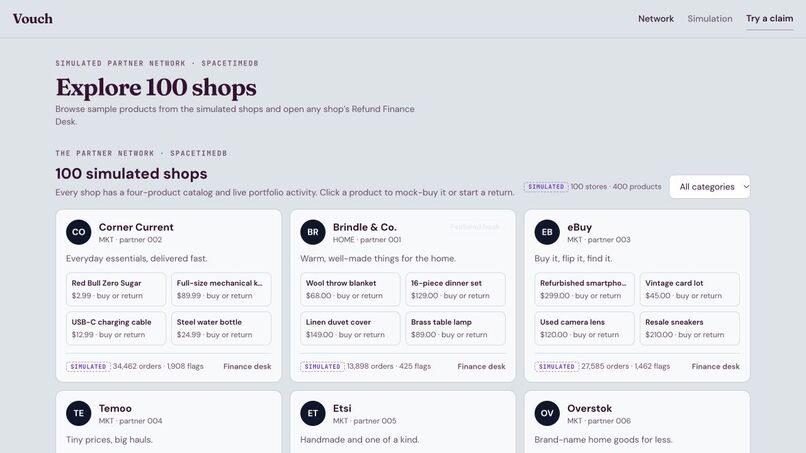 Vouch – screenshot 2