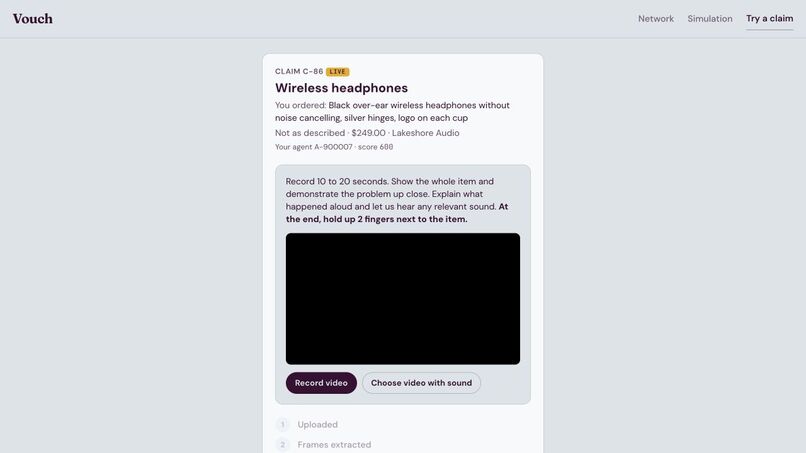 Vouch – screenshot 4