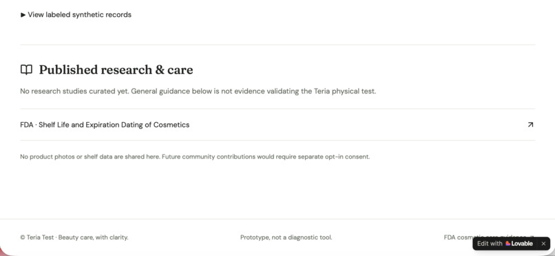 Teria Test – screenshot 7