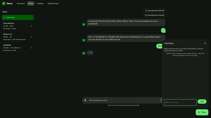 Remy – screenshot 1