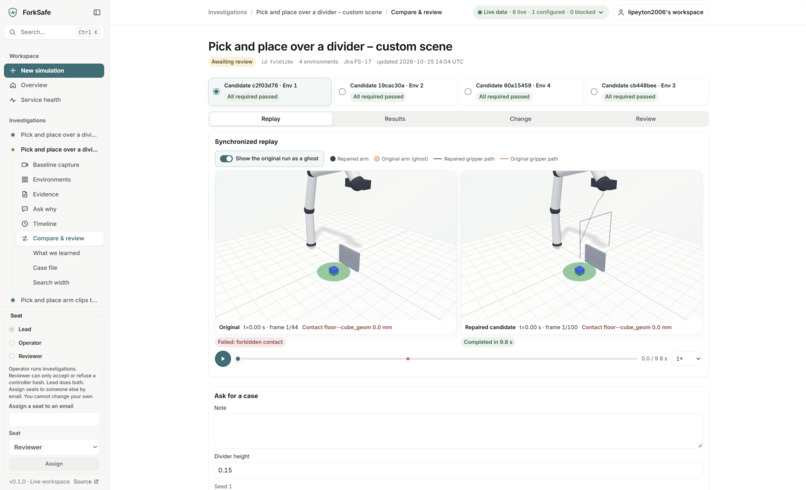 ForkSafe – screenshot 1