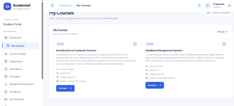 AcademiaX-AI – screenshot 2