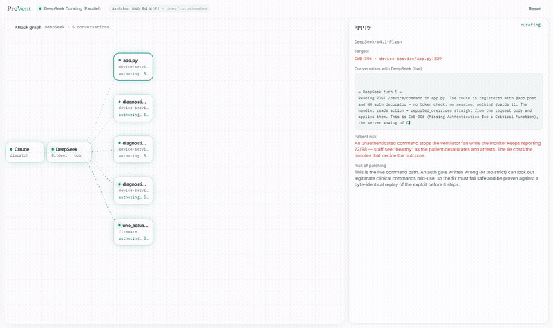 PreVent – screenshot 2