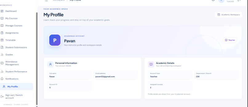 AcademiaX-AI – screenshot 8