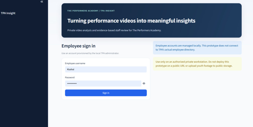 A Multistage Framework for Performance Video Analysis – screenshot 2