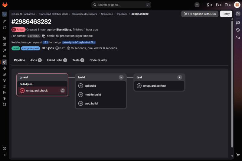 EnvGuard – screenshot 1