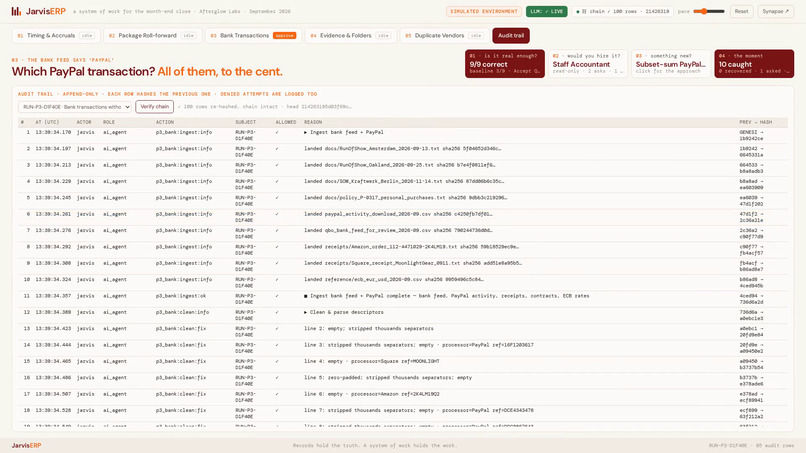 JarvisERP – screenshot 2