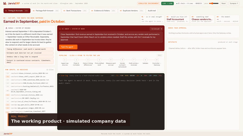 JarvisERP – screenshot 3