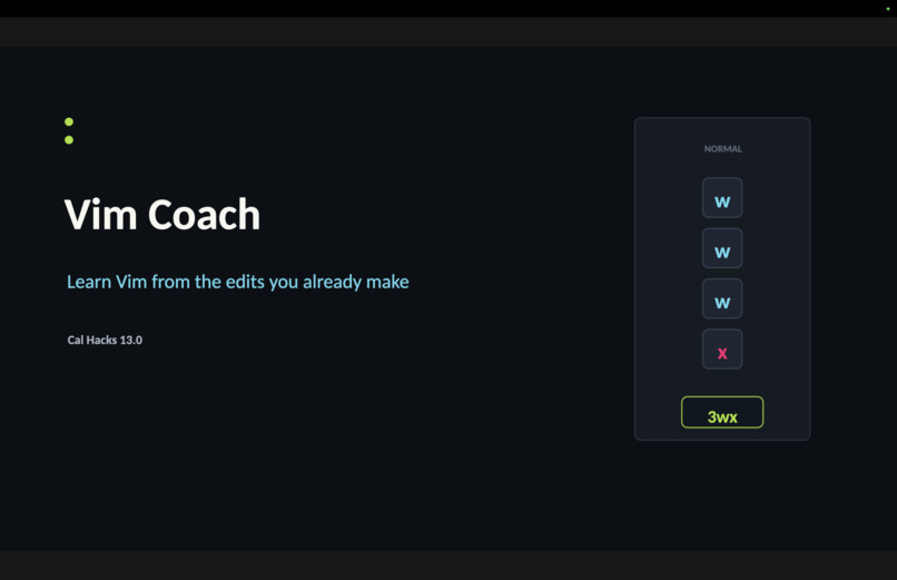 Vim Coach – screenshot 1