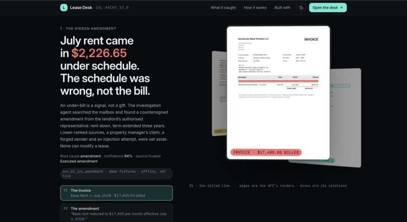 Lease Desk  – screenshot 2