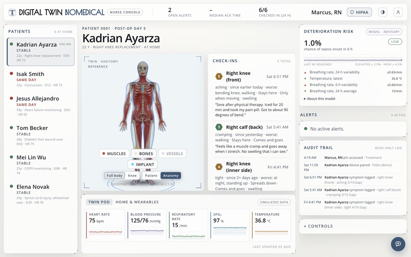 Digital Twin Biomedical – screenshot 4