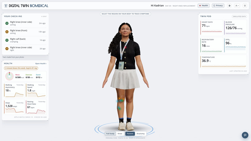 Digital Twin Biomedical – screenshot 2