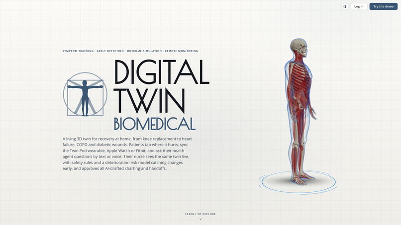 Digital Twin Biomedical – screenshot 1
