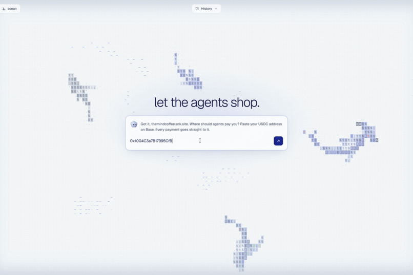 Ocean: Let Any Business Sell to AI Agents – screenshot 1
