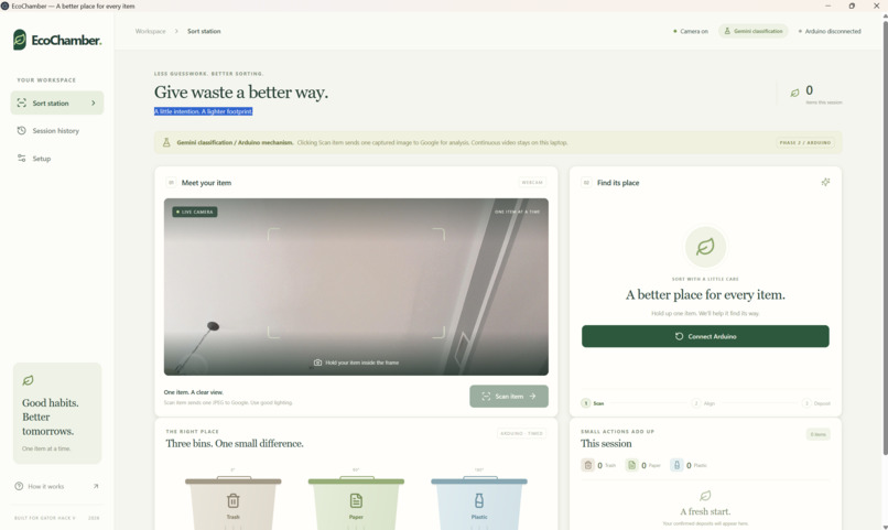 EcoChamber – screenshot 2