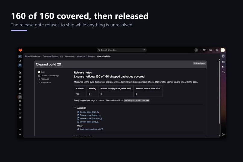 Clearance – screenshot 3