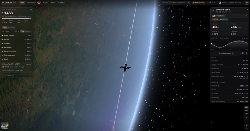 OrbitCall – screenshot 1
