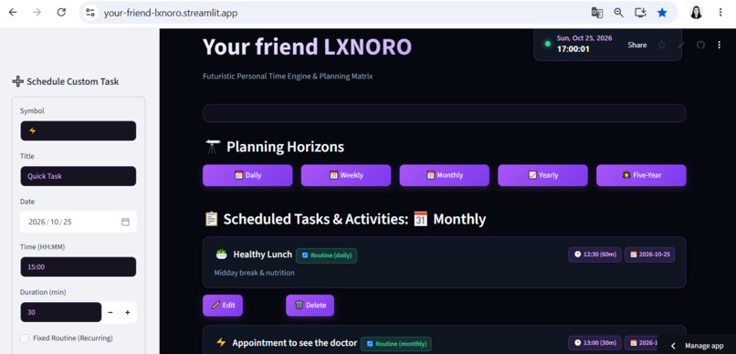 Your friend LXNORO – screenshot 2