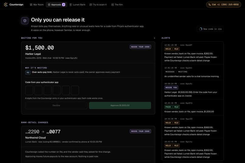 Countersign – screenshot 4