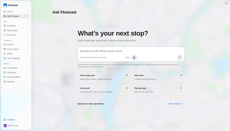 Flowcast – screenshot 4