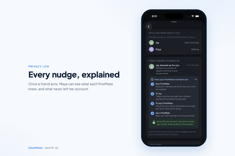 CloseMates – screenshot 6