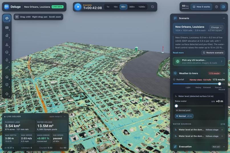 Deluge Flood Sim – screenshot 9