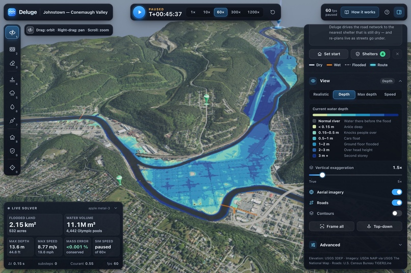 Deluge Flood Sim – screenshot 11