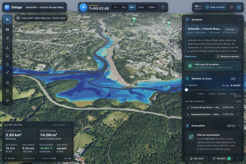Deluge Flood Sim – screenshot 10