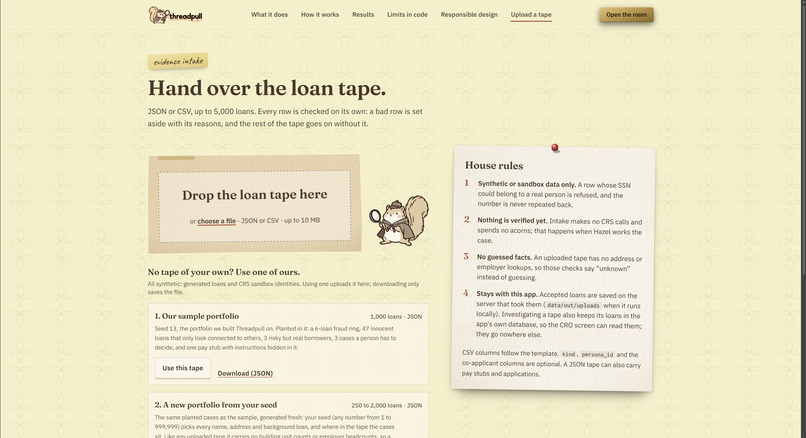 Threadpull – screenshot 1