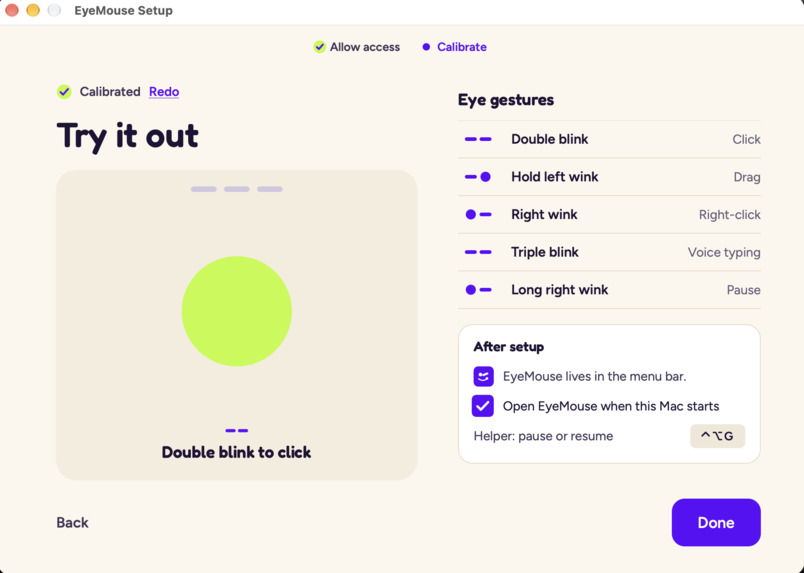 EyeMouse – screenshot 4