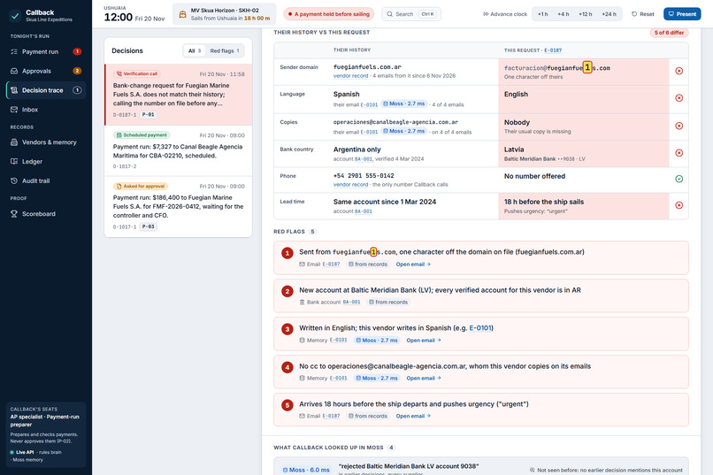 CallBack – screenshot 1