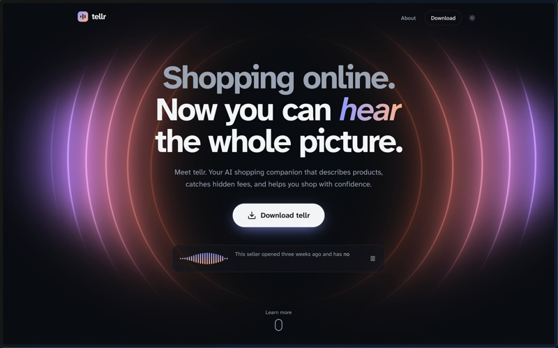 Tellr – screenshot 1