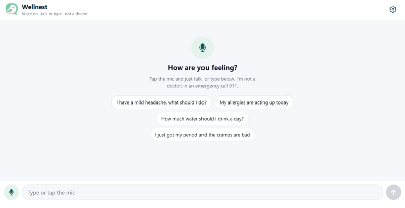 Wellnest – screenshot 1