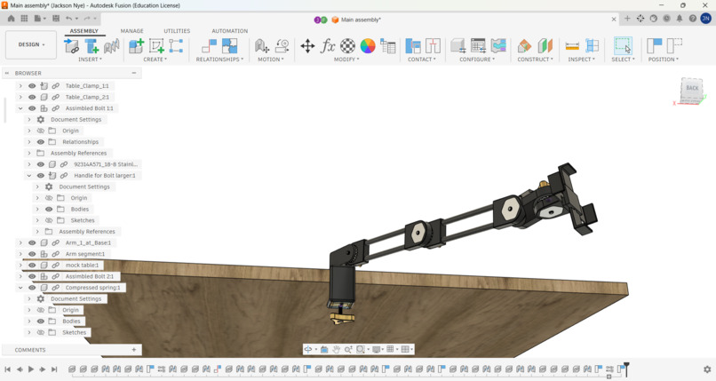 Hirth Joint Repositionable Tablet Arm – screenshot 4