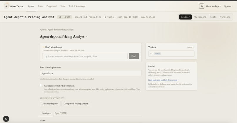 Agent-Depot – screenshot 4