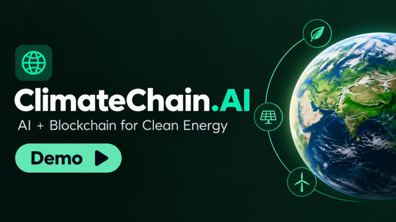 ClimateChain AI – screenshot 1
